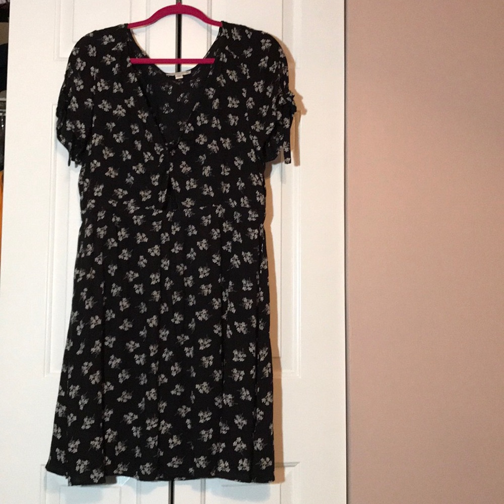 Black Floral Dress